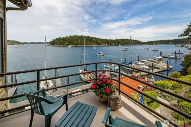 Views from one of two decks!