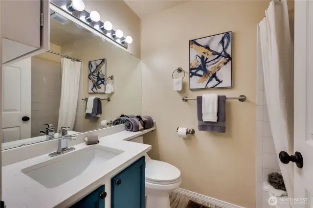 Attached bath