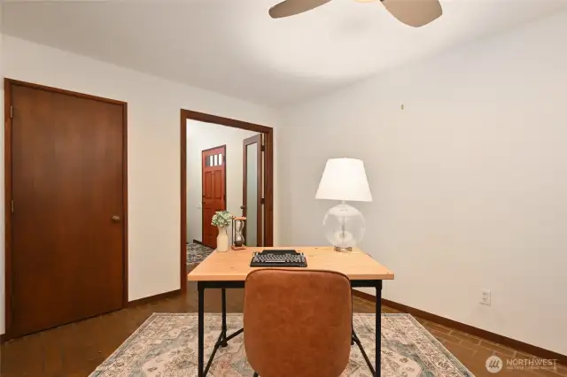 2nd bedroom is ideal for home office.