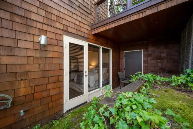 There are also 2 individual storage closets for this unit.
