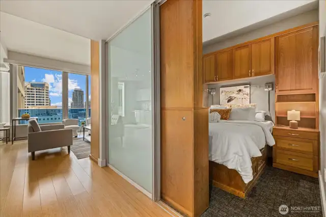 bedroom  with hallway 1