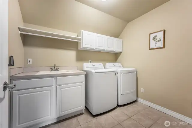 Laundry room upstairs