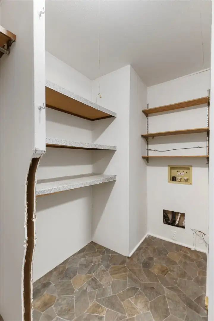 Large walk-in pantry