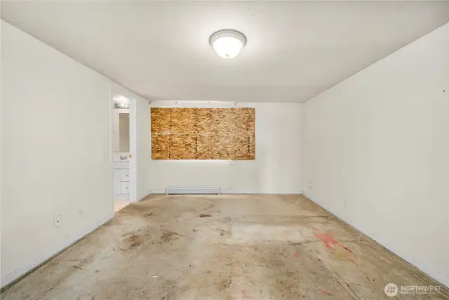 Primary bedroom with attached full bathroom - 2nd floor