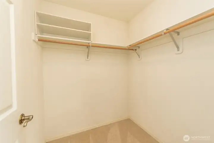 Primary Walk-in Closet
