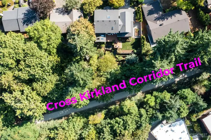 Take a stroll on the Cross Kirkland Corridor Trail