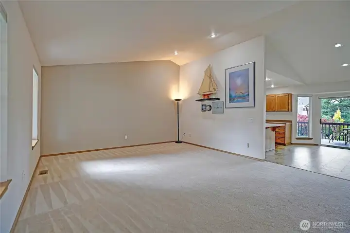 Vaulted Ceilings and Natural Light~