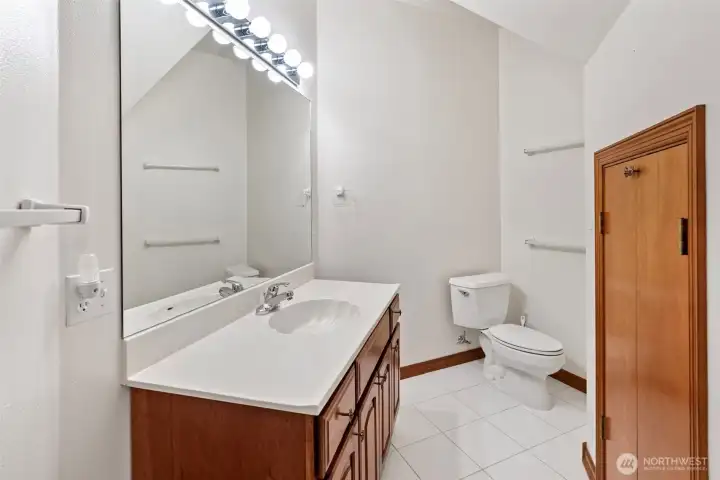 One of 3 lower level bathrooms.