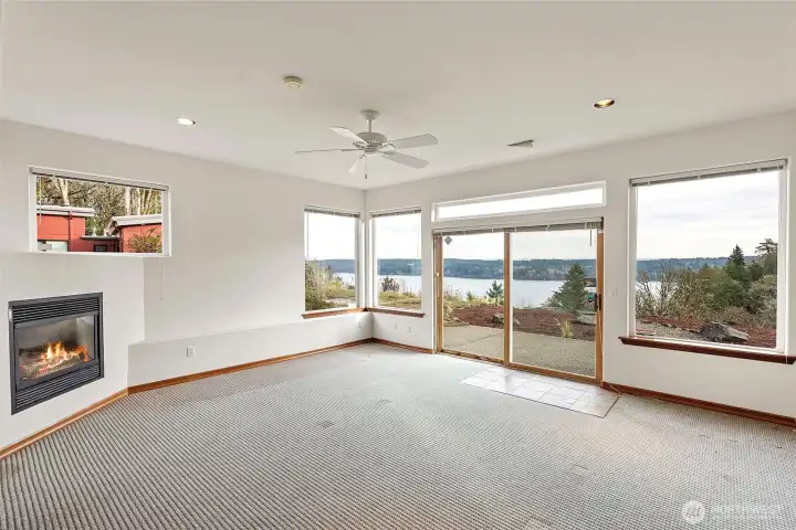 Lower Level open space.