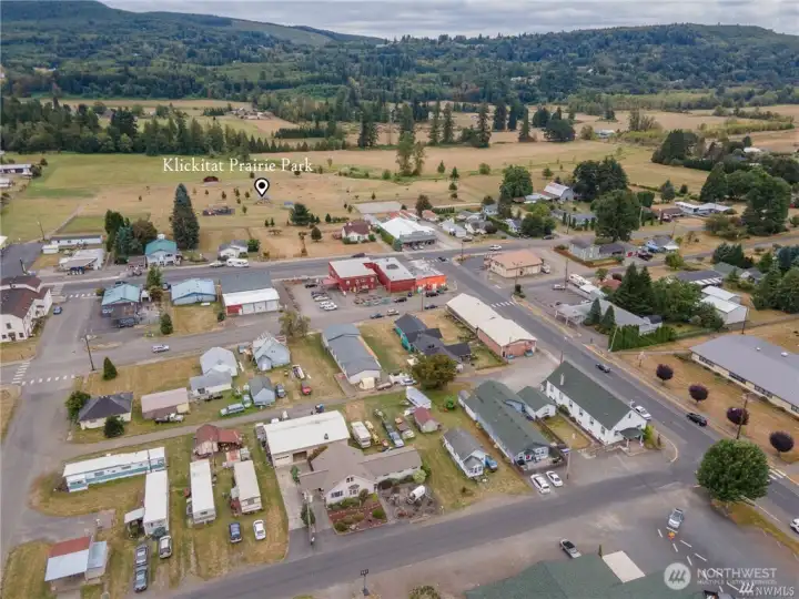 Small town of Mossyrock, with all the basics availble