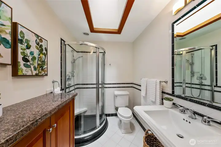 3/4 guest bathroom