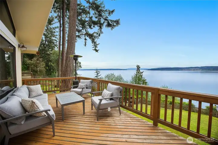 Deck has been fully restained