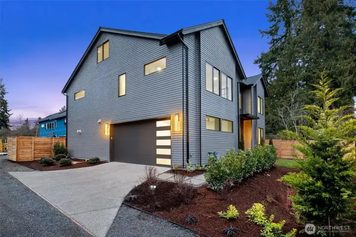 2-car attached garage. Additional parking on the driveway apron and also out front on 17th Ave.