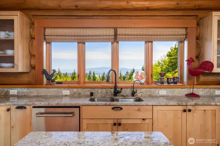 More views! Beautiful wood cabinetry and granite countertops. Lots of natural light here as well. More views! Beautiful wood cabinetry and granite countertops. Lots of natural light here as well.