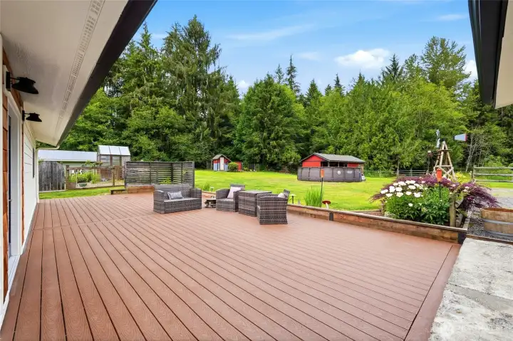 Trex deck