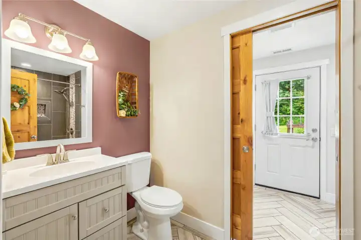Hall bathroom