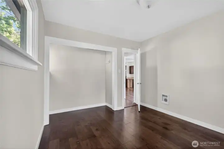 Bedroom 1 facing door