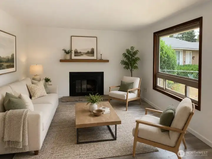virtually staged living room virtually staged living room