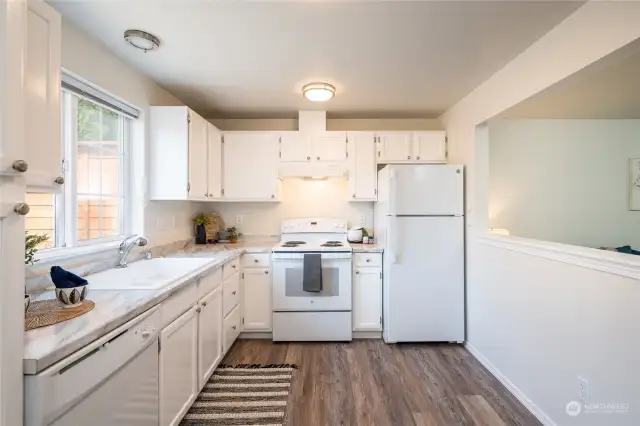 Beautiful bright kitchen