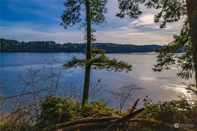 View from property looking towards Harstine Island.