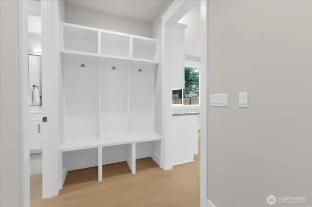 Main Level: Mudroom / Garage Entry