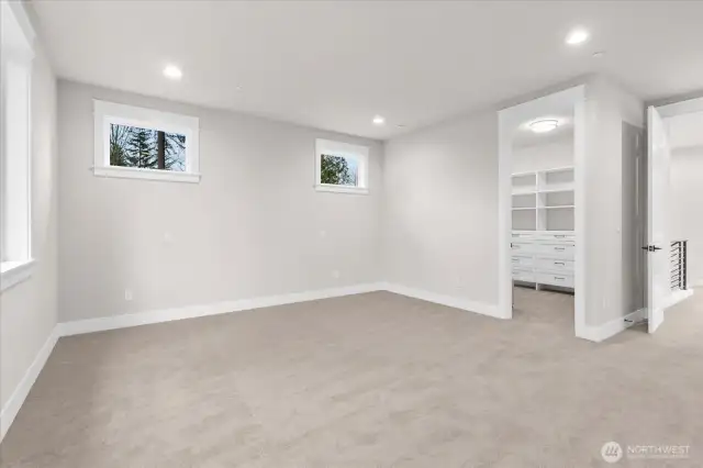 Upper Level: Primary Suite Bedroom