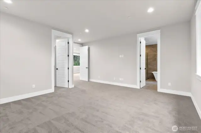 Upper Level: Primary Suite Bedroom