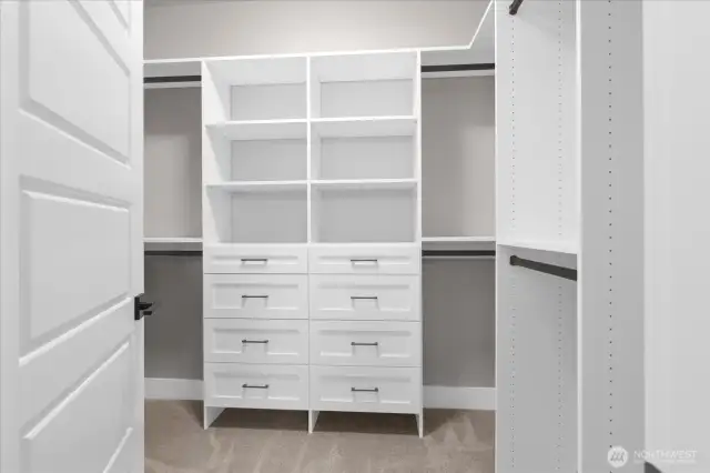 Upper Level: Primary Suite Bathroom Closet 2