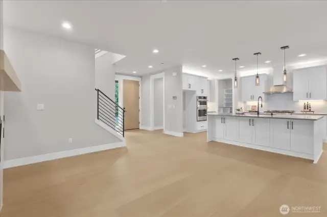 Main Level: Living / Kitchen