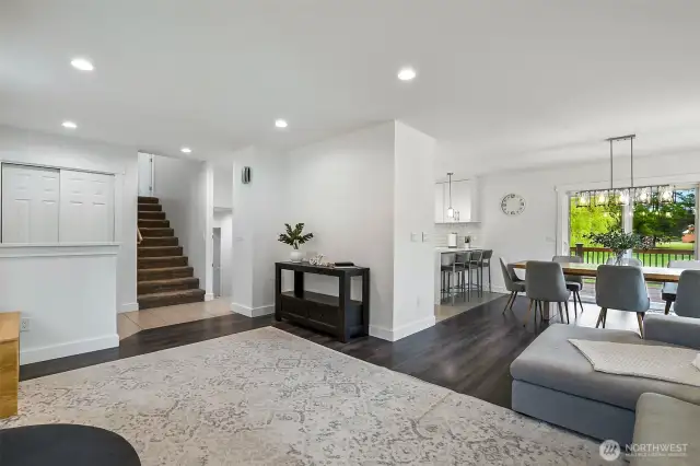 Stairs to second floor