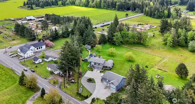 Gated entry, paved drive way