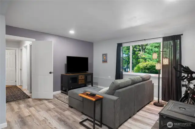 Downstairs bedroom or guest room or second family room... lots of choices here.