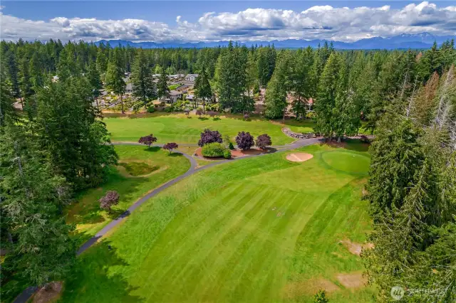 9 hole golf course.