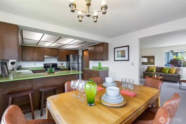Dining Rm & Kitchen