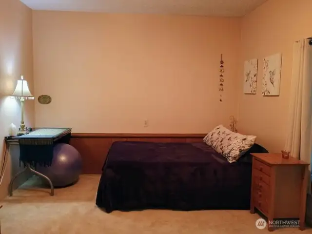 Another view of the potential rental unit bedroom.