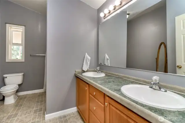 Primary full bath.