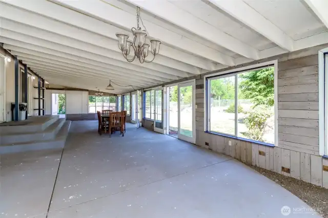 Amazing year round space for our PNW seasons.