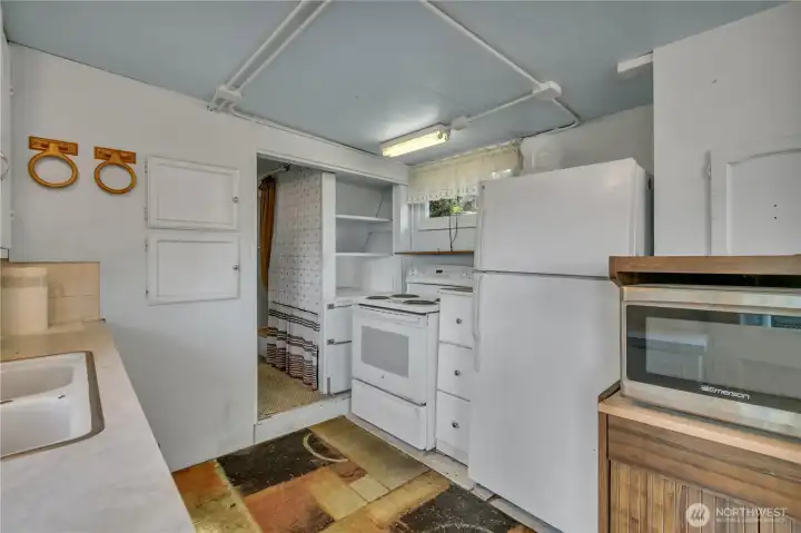Main house kitchen of yesteryear