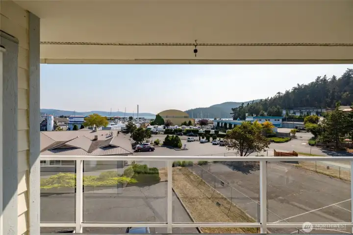 View from the deck