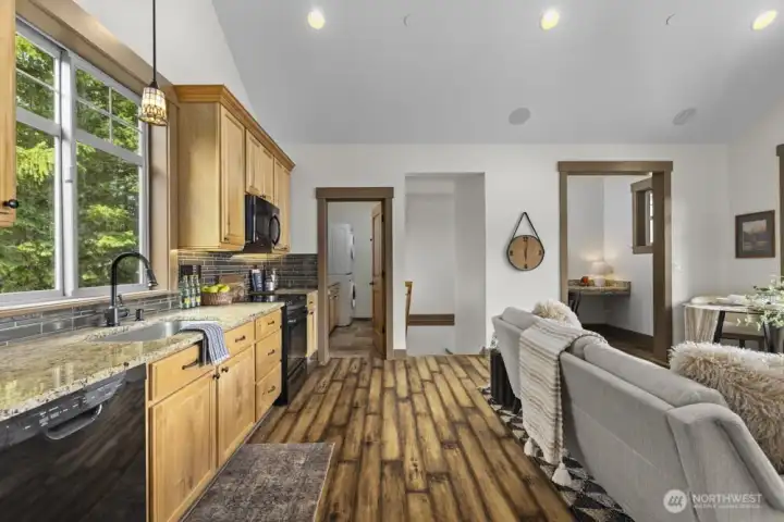 This home was designed for simple living—everything you need is conveniently located, while still giving you plenty of breathing room.
