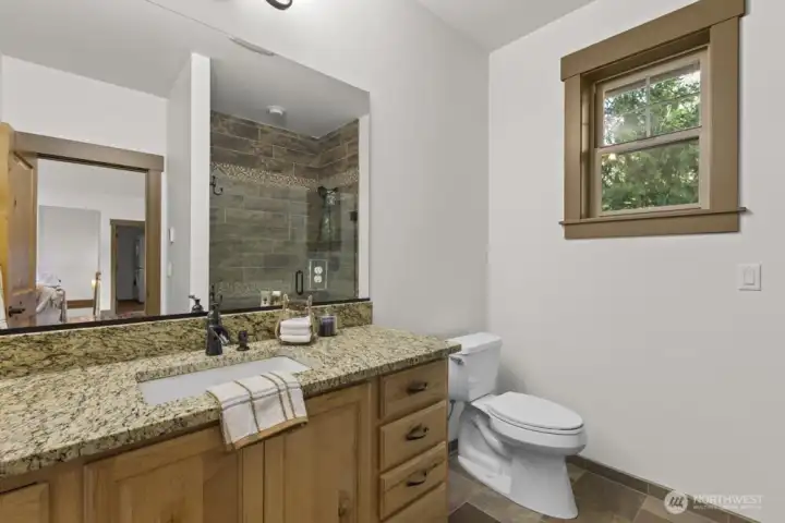 Stay comfortable year-round with heated bathroom floors.