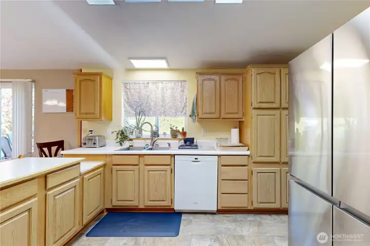 kitchen with lots of storage