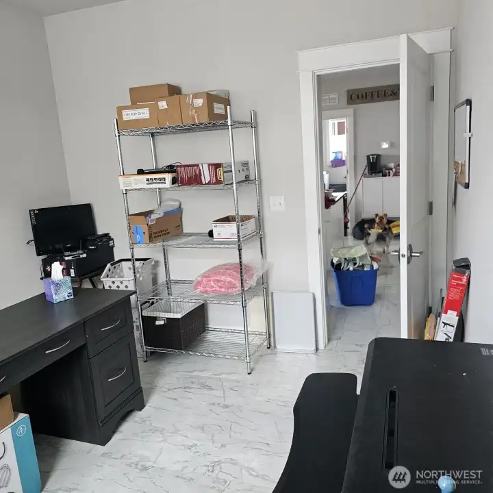 Second room. It could be a 3er bedroom. It's not  a bed room because it doesn't have a closet. It could be used for an office also..