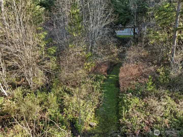 Multiple trails all leading back to home.