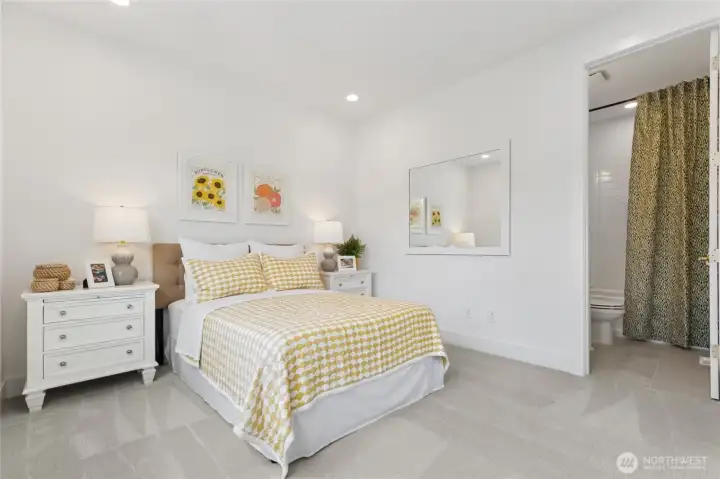 Upper ensuite bedroom (Facade, Ext Colors, Interior Photos & Floor Plans for illustrative purposes only. Actual Facade, Ext Colors, Interiors & Floor Plans may differ.)