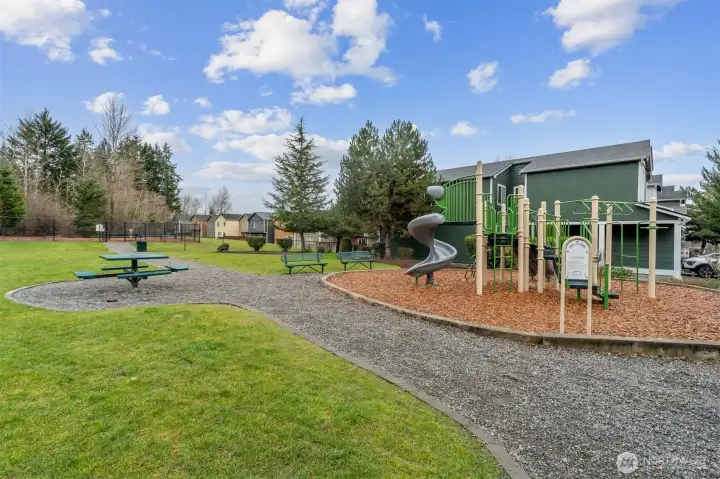 Community playground for the little ones to enjoy the outdoors and expend all that energy!
