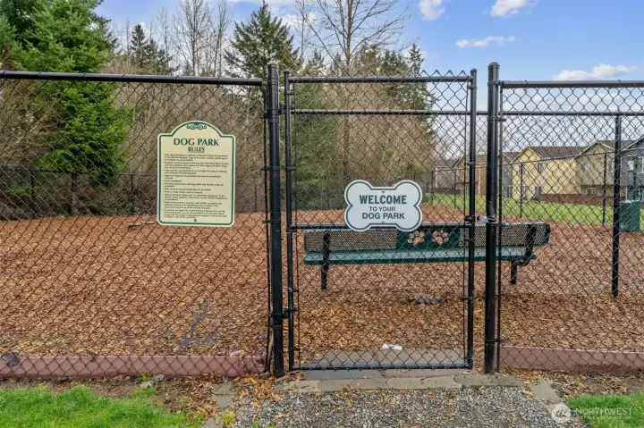 Hanson's Estates even has a dog park for your furry children!
