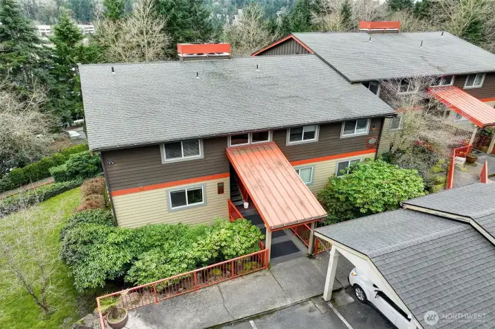 Quietly tucked away among lush, tree-lined grounds backing to the scenic Kirkland Cross Corridor Trail, this inviting townhome offers the perfect blend of tranquility and convenience.