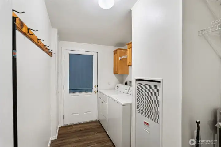 Laundry room in special care unit