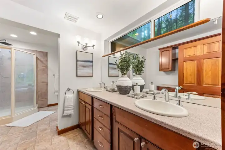 primary bathroom